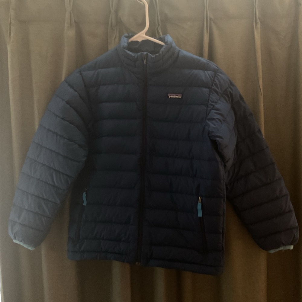 Patagonia Kids Navy Puffer Jacket